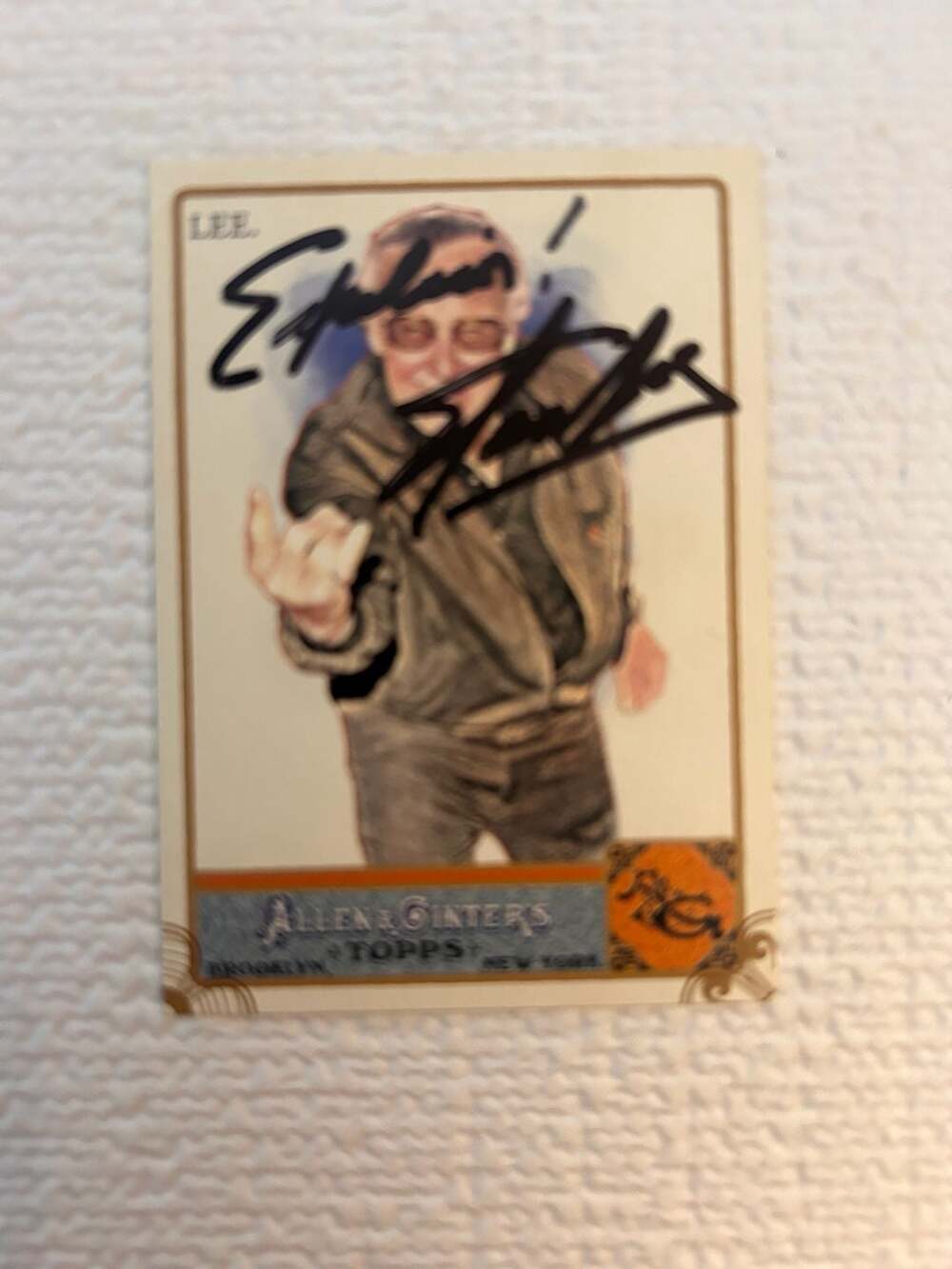 2011 topps Allen & Ginter #274 Stan Lee Hand-Signed